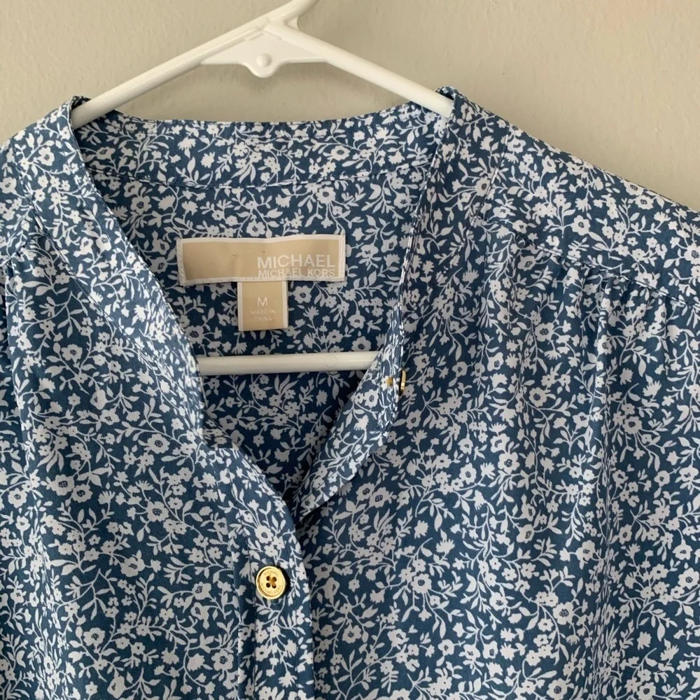 NWOT Michael Kors Long Blouse